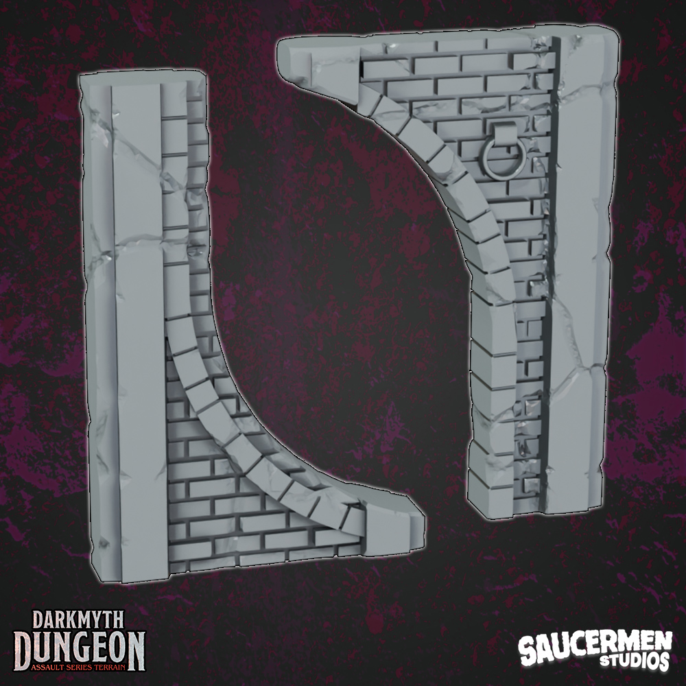 DarkMyth Dungeon - Double Height Arches